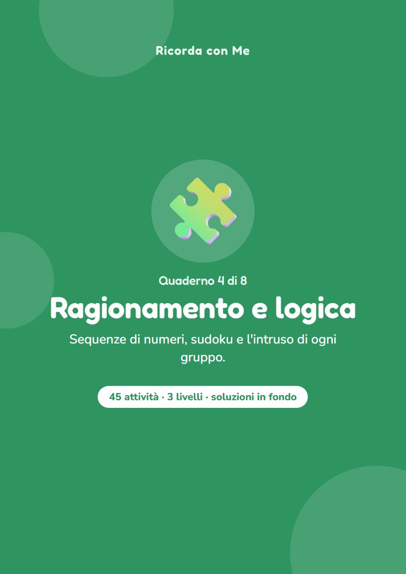 Quaderno Ragionamento e logica